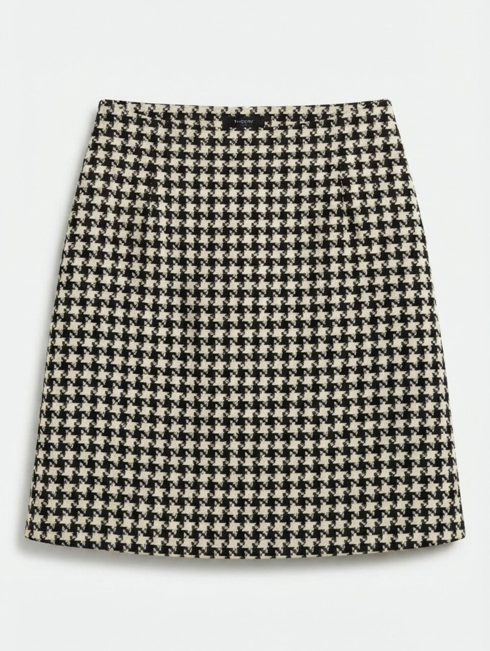 J.G. Hook Vintage Black & White Houndstooth Pencil Skirt Size 18